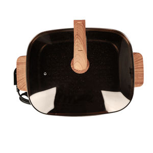 Olla Eléctrica Multifuncional de Aleación de Grado Profesional de 8L, Olla Cuadrada con 5 Funciones, Uso Doméstico/Universitario, Clase de Eficiencia Energética - Product Image 2