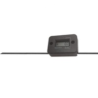 LCD RPM Tachometer Hour Meter Timer Tahan Air Penghitung Jam Mesin Bensin