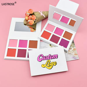 พาเลทท์ไฮไลท์เตอร์ คอนทัวร์ บลัชออน แบบอัดแข็ง สีชัด ติดทนนาน 6 สี สำหรับ DIY - Product Image 3