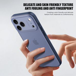 Pour Coque iPhone 17 Anti-Empreintes Digitales Translucide <span class=keywords><strong>Mat</strong></span> TPU+PC Protection Contre les Chutes Antichoc Housse de Téléphone Portable pour iPhone 17 Pro Max - Product Image 6