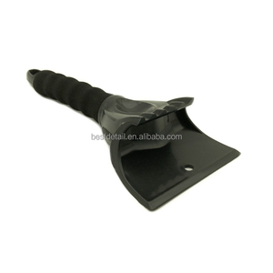 9.8 "các loại màu sắc mềm Grip nhựa mùa đông bên ngoài Phụ Kiện Xe Hơi công cụ tuyết Remover xẻng xe <span class=keywords><strong>Ice</strong></span> <span class=keywords><strong>scraper</strong></span> cho kính chắn gió - Product Image 1