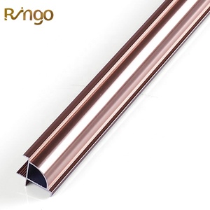 Moldura Decorativa de Metal para Exteriores, Diseño Moderno de Fábrica, Borde de Esquina de Latón para Azulejos, Tira de Acabado para Accesorios de Azulejos - Product Image 5