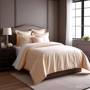 Juego de cama King de lujo de 4 piezas 90gsm microfibra orgánica Ultra suave 100 sábanas de poliéster <span class=keywords><strong>funda</strong></span> Nórdica - Product Image 4