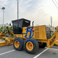 Niveleuses à moteur d'occasion Rennuo avec peu d'heures de fonctionnement, niveleuse à moteur Cat 140H d'occasion, Caterpillar CAT140H pour l'ingénierie