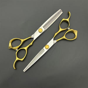 Ciseaux à cheveux personnalisables 62 mm, ciseaux à effiler pour droitiers, usage professionnel, lame standard - Product Image 4