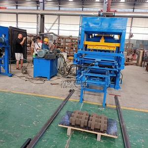 반자동 중공 시멘트 플라이 애쉬 블록 벽돌 기계 만들기 벽돌 메이커 기계 최저 가격 - Product Image 4