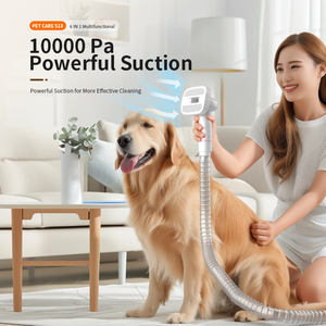 Oem ODM Pet tóc làm sạch hút chải chuốt sản phẩm máy điện dematting Lược chó mèo Pet tóc chải chuốt Máy hút bụi Kit - Product Image 4