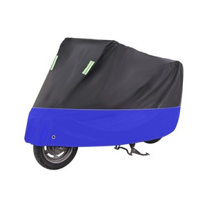 Housse de protection pour moto et scooter, imperméable, anti-UV, en taffetas de polyester avec revêtement PU, pour toutes les saisons, tailles M/L/XL - Product Image 3