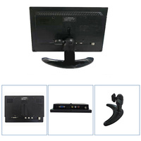 Mini moniteur LCD HD de 7 pouces, écran 1024x600 avec haut-parleur, entrée BNC/VGA/AV pour DVD, PC, ordinateur portable, DVR, système de caméra CCTV