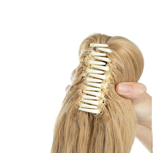 Synthétique Naturel Doux Queue De Cheval Court Ondulé Extensions De Queue De Cheval Griffe Clip Vague 12 pouces Queue De Cheval Cheveux - Product Image 5