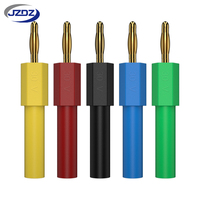 Adaptateurs de connecteurs de sonde JZDZ, prise mâle 2 mm vers prise banane femelle 4 mm J.20011