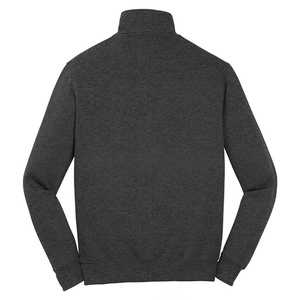 Sweat-shirt tricoté à quart de zip pour homme, personnalisable OEM, vente en gros - Product Image 2