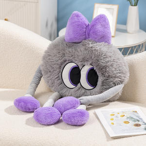 Haute qualité Super Adorable monstre chat fleur pouding en peluche dessin animé Animal jeter oreiller guérison peluche <span class=keywords><strong>canapé</strong></span> <span class=keywords><strong>coussin</strong></span> - Product Image 6
