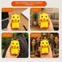 Jouet anti-stress en forme de dragon mignon à construire, fait main, à presser – Bestseller transfrontalier pour la décompression