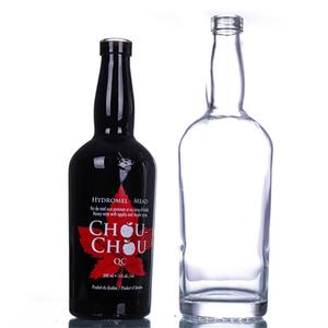 Botella de Vidrio Transparente Blanca de 750 ml para Licor, <span class=keywords><strong>Aperitivo</strong></span> o Vino, con Cuello de Barra de 18.5 mm, Venta al por Mayor en China - Product Image 2