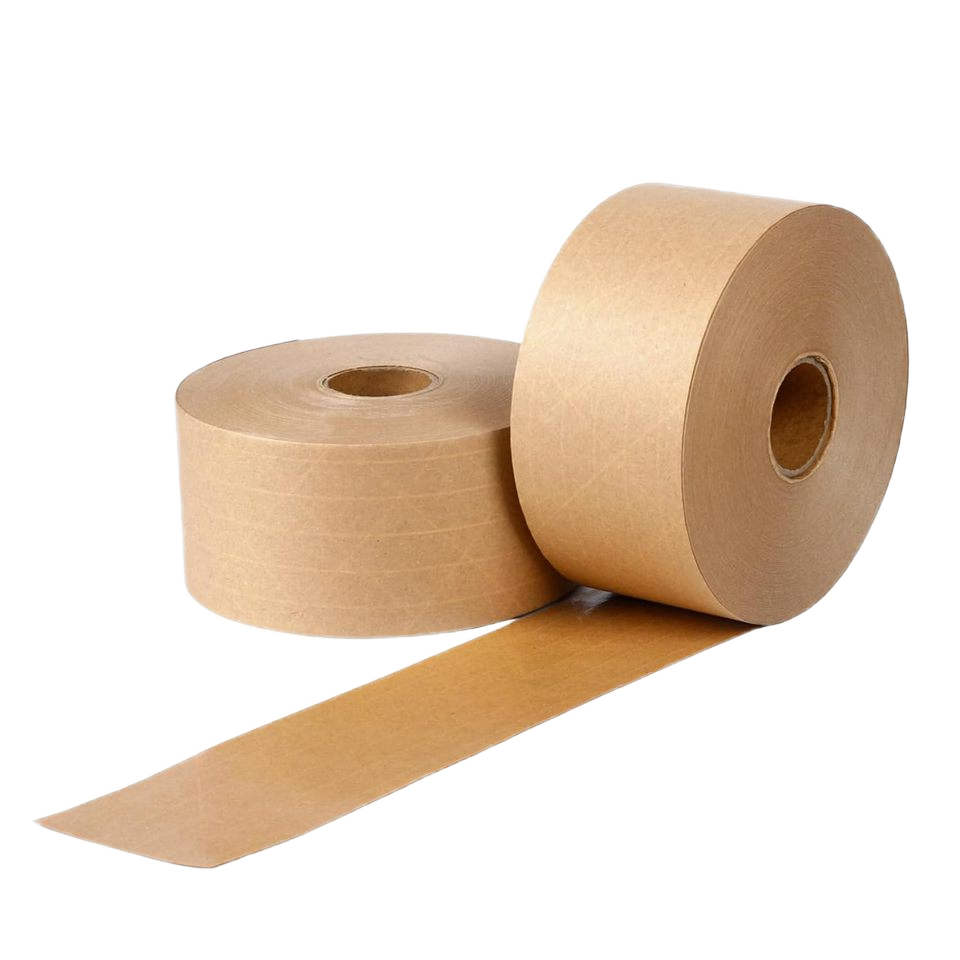 Kraft Paper Tape Wet Water Strip Line Heavy-duty Adhesive Water Activated Kraft Paper Tape