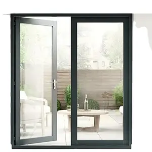 Puertas de metal de entrada delantera modernas, para casa, exterior, rench Door