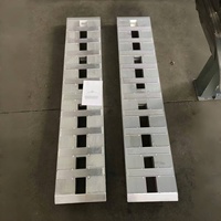 Rampe pliante portable en aluminium robuste pour fauteuils roulants, rampe de mobilité pour personnes handicapées, pour les marches, les portes et les escaliers à domicile