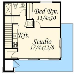 Casa Modular moderna prefabricada, 1 dormitorio, 2 pisos, con <span class=keywords><strong>garaje</strong></span>, a la <span class=keywords><strong>venta</strong></span> - Product Image 5
