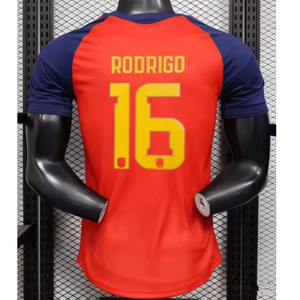 Camiseta de España 2026, Versión Local Williams, Versión Visitante Pedri, Versión Aficionado Yamal, Versión Jugador, Adulto <span class=keywords><strong>Rodrigo</strong></span>, Niños - Product Image 5