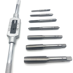 Jeu de tarauds et filières métriques Jin Ruda M3 M4 M5 M6 M8 M10 M12, 8 pièces, pour le filetage des métaux - Product Image 2