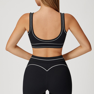 <span class=keywords><strong>Reggiseno</strong></span> sportivo da corsa elasticizzato da donna supporto alto Anti rimbalzo massimo compressione allenamento Fitness - Product Image 2