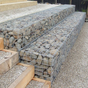 Galvanisé à chaud soudé Gabion panier planteur mur de soutènement bloc Gabion mur jardin aménagement paysager - Product Image 1