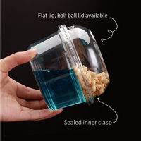 Bols à salade en PET de 8oz calibre 280ml - 117mm contenants pour aliments à emporter commande à emporter tasse à soupe ronde à emporter contenants de charcuterie en plastique