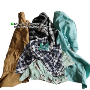 Trapos y Trapos Para Limpiar de Residuos de Algodón de Uso Industrial Reciclado de Ropa de Reciclaje de Ropa de Algodón - Product Image 4