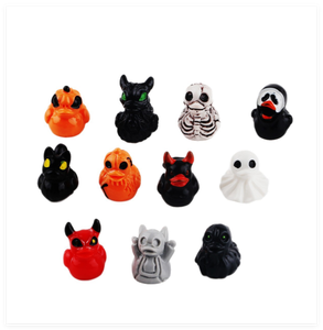 Kawaii in miniatura resina di Halloween papera 3D Micro paesaggio per bambini decorazione giardino acquario giocattolo animale resina artigianale - Product Image 1