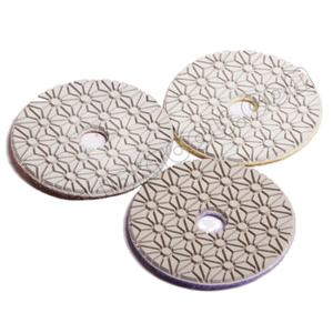 JDK 4 Zoll Wet 3 Step Diamond Polish ing Pad für die Vorbereitung der Granit-und Quarz oberfläche - Product Image 2