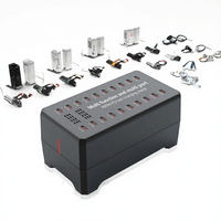 Station de charge rapide USB-C Kabbol Desktop 400W à 20 ports avec PD 20W pour téléphone portable/ordinateur portable/tablette/écouteurs/montre