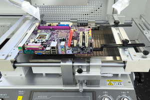 Nd722r SMT Sử dụng sưởi ấm không khí nóng hồng ngoại tự động BGA làm lại Micro BGA, VGA, ccga, qfn, CSP, LGA, SMD, vv sửa chữa IR trạm - Product Image 3