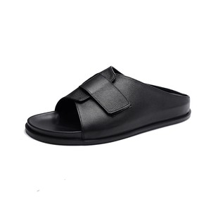 Sandales en <span class=keywords><strong>cuir</strong></span> véritable pour hommes tendance et décontractées 2025, sandales d'été à la mode pour l'extérieur - Product Image 5