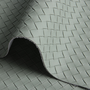 Cuir synthétique PVC écologique 1,2 mm à motif animal tissé, texture texturée, avec support tricoté, pour sacs décoratifs et <span class=keywords><strong>literie</strong></span> imperméables - Product Image 3