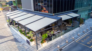 Pergola Retrattile 3x3 4x4 3x6 per Ristoranti e Hotel, Pergola Impermeabile in PVC, Prezzo all'Ingrosso di Fabbrica, Pergola Personalizzata - Product Image 5