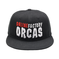 Topi Baseball 5 Panel Bordir 3D 100% Katun dengan Logo Custom - Topi Snapback Fashion Hip Hop Olahraga