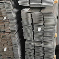 Barre plate en acier au carbone laminé à chaud 75mm 300mm S275 Dc53 St52 Barre plate en acier doux 1045 1075 1095 Barre plate en acier laminé à chaud