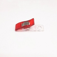 Clips de couture japonais de 36 mm de couleur aléatoire en gros, clips de reliure de tissu, clips de couture pour quilting avec trou