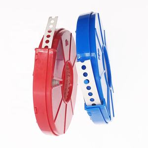 <span class=keywords><strong>Bande</strong></span> <span class=keywords><strong>de</strong></span> fixation en acier PVC blanc <span class=keywords><strong>perforée</strong></span> à 7 mm, à trous multiples, pour système CVC, 30 m - Product Image 4