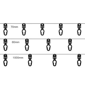 Rail de rideau à plis ondulés en aluminium, modèle S, pour décoration de rideaux - Vente chaude - Product Image 4