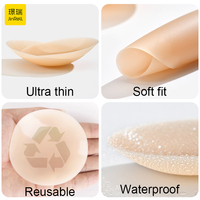 Couvre-mamelons en silicone auto-adhésifs réutilisables et étanches Triangle invisible sans bretelles pour un confort toute la journée Accessoire sans couture