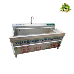 Laveuse de fruits et légumes avec couvercle, machine à laver et à égoutter les légumes à feuilles - Product Image 5