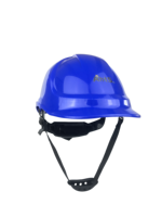 Casque de sécurité léger multicolores ANT5PPE EN397 en HDPE à demi-visière avec sangle de menton confortable