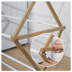 X Shape Folding <b>Drying</b> <b>Rack</b> Portable Standing Type Clothes Organizer For Home And Salon Use - Product Image 4
