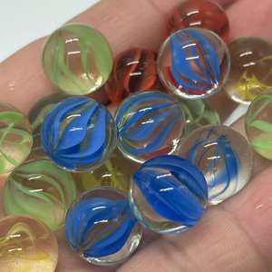 ลูกแก้วกลมขนาด 14 มม. สีขาวใสพิเศษ สำหรับเครื่องเกมแปดดอกไม้ ลูกปัดผสมสำหรับตกแต่งตู้ปลา - Product Image 3