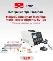 [Vente directe usine] Machine de redressage de tôles de fer pour réparation de bosses de voiture, outil de spotter pour réparation de bosses, table de travail 5800mm, AC 220V, 2800Kg
