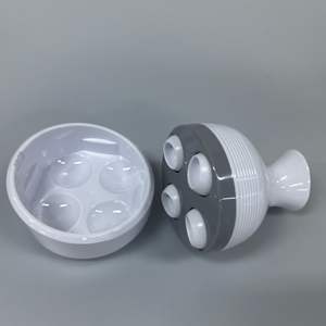 Masseur de cuir chevelu électrique ergonomique, rechargeable, mini-outil pour les soins personnels et le <span class=keywords><strong>bien</strong></span>-être à domicile - Product Image 5