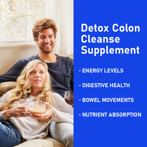 Bestselling High Quality Detox Colon Cleanse <b>Supplement</b> Capsules Eliminate Toxins Supports Liver Function Supports Digestion - Product Image 5