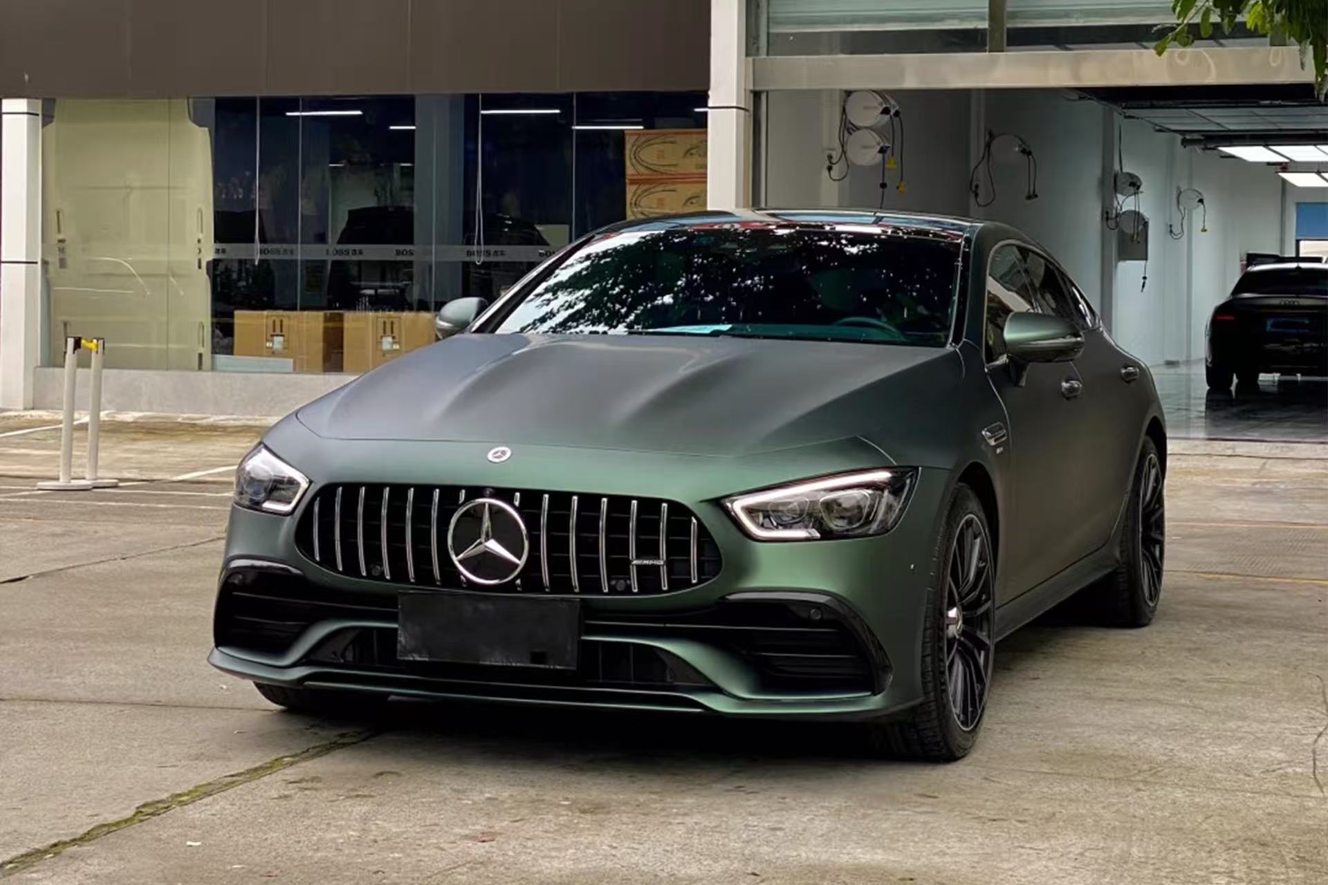 Ghost métal vert foncé